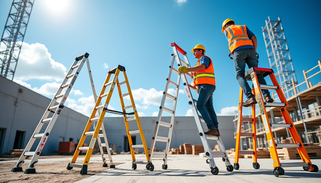 découvrez comment choisir l'échelle mobile idéale pour vos travaux en hauteur en toute sécurité, avec des conseils pratiques et les modèles adaptés à vos besoins.