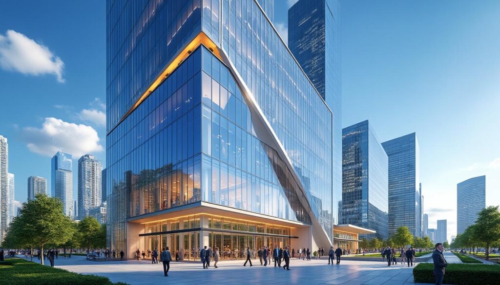 découvrez l'immeuble défense plaza, un joyau architectural emblématique situé au cœur du quartier d'affaires, alliant modernité et élégance.