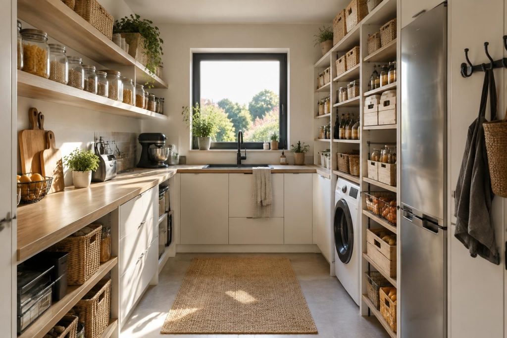 optimisez l’aménagement de votre arrière-cuisine avec des astuces de rangement pratiques et des meubles adaptés pour gagner de la place au quotidien.